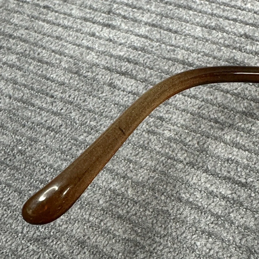 Personal Optics Mauritius 014 Brown Tortoise Rectangle Reading Y2K Glasses +1.50